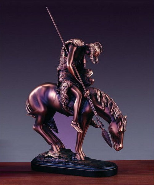 Indian End of the Trail Sculpture by James Earle Fraser Statue